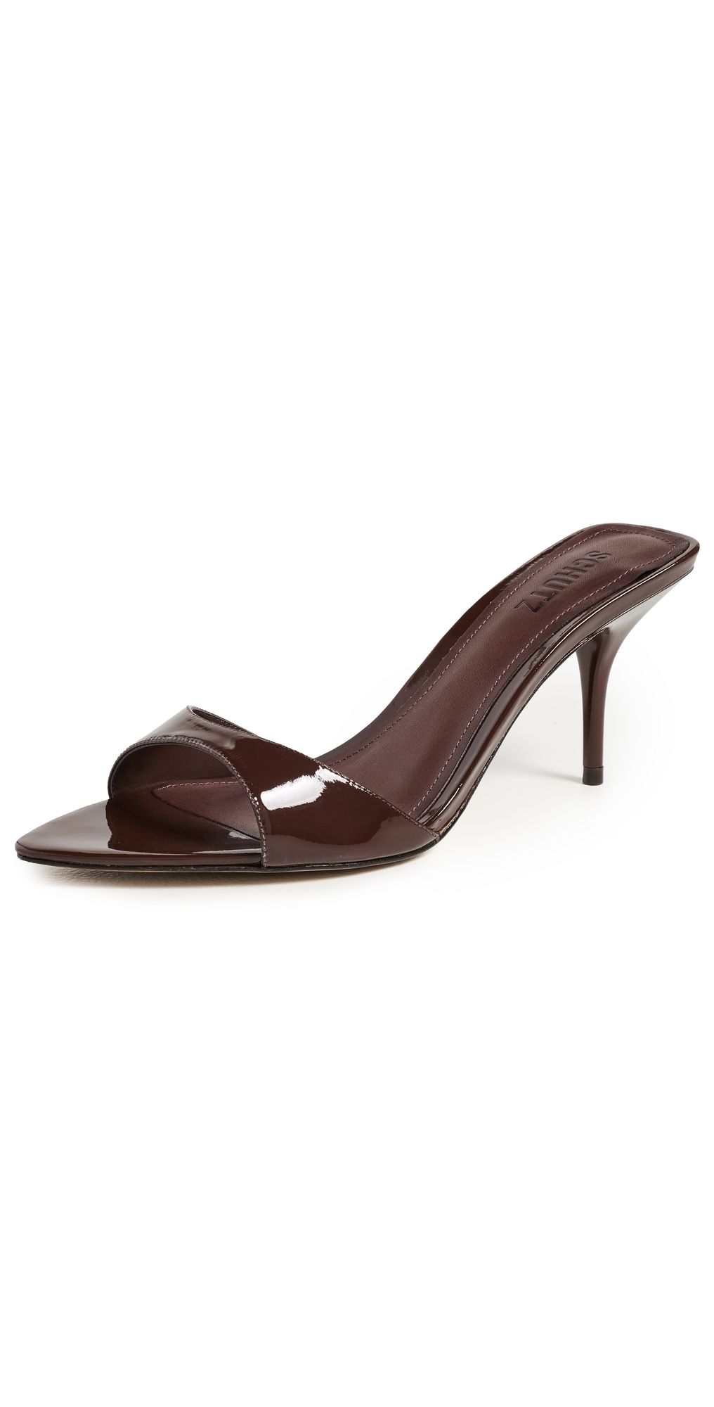Schutz Elodie Heeled Sandals Root Brown 10