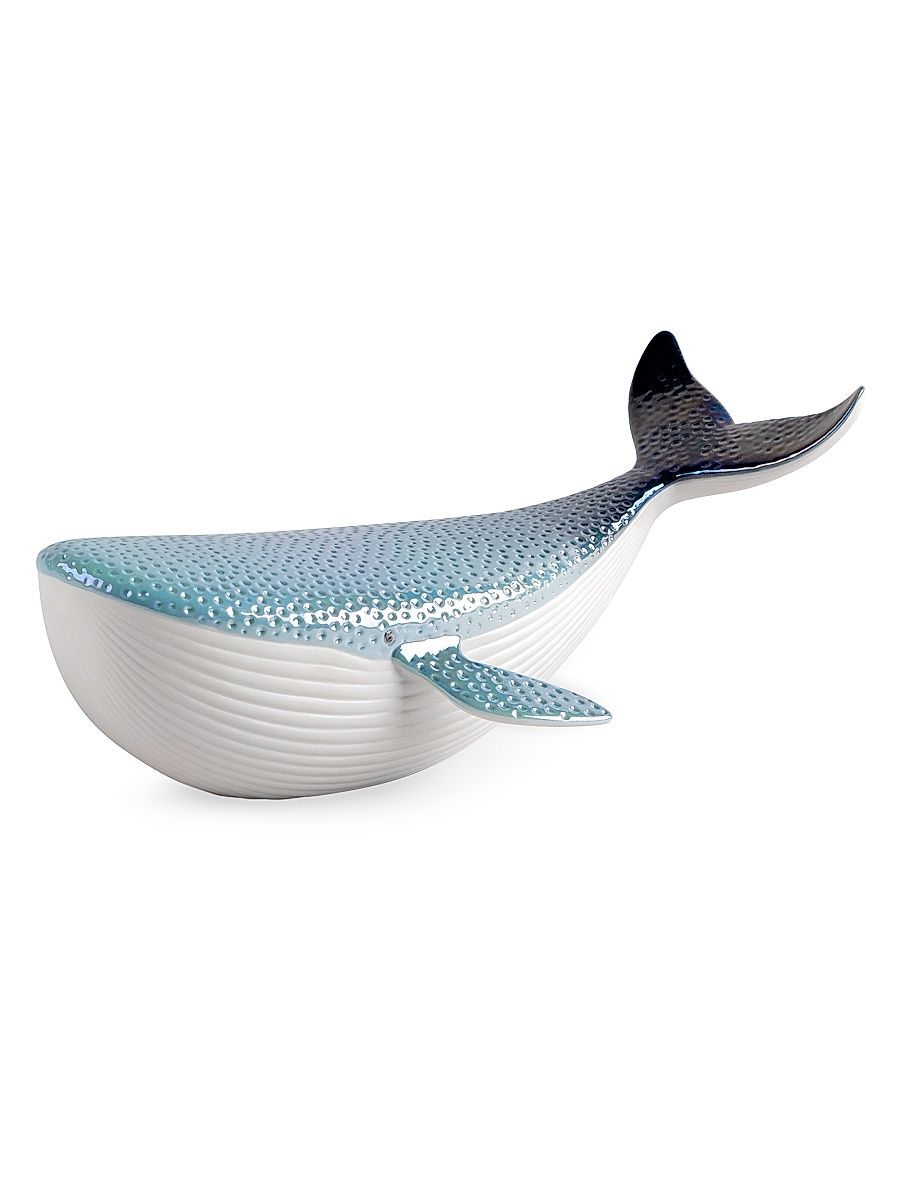 Little Whale Porcelain Sculpture