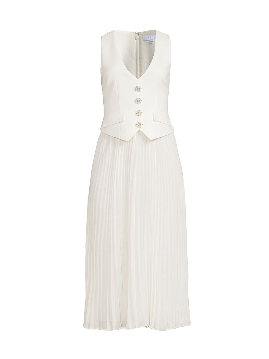 Women's Myla Dress - White - Size 14