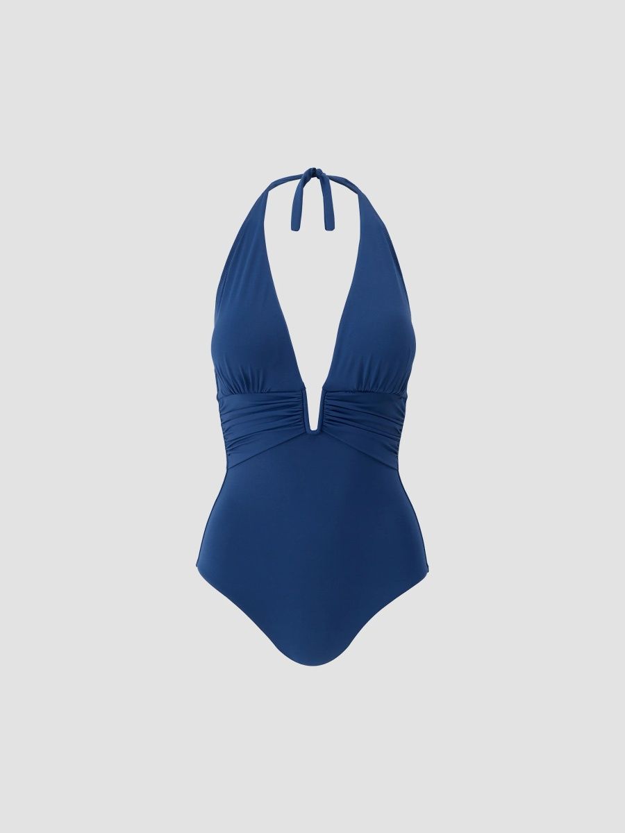 Melissa Odabash Women's Balearic One-Piece Swimsuit - Marine - Size 12