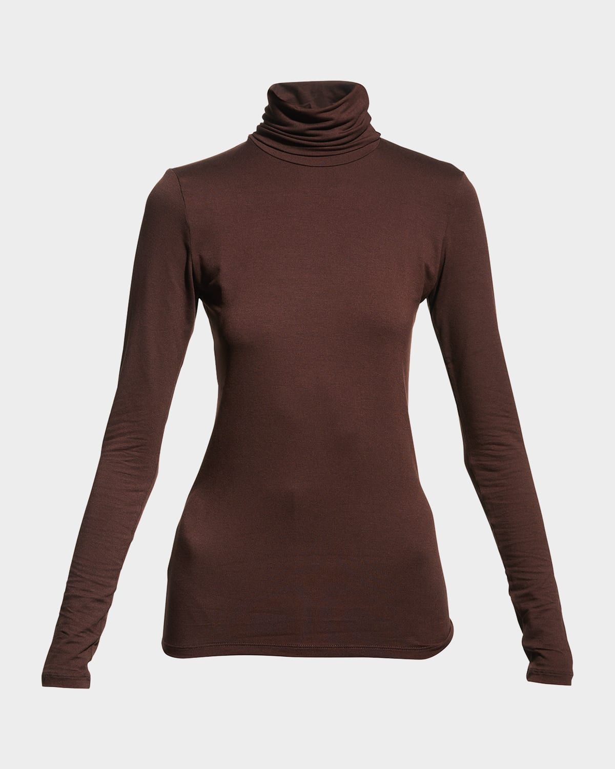 Viscose Jersey Turtleneck