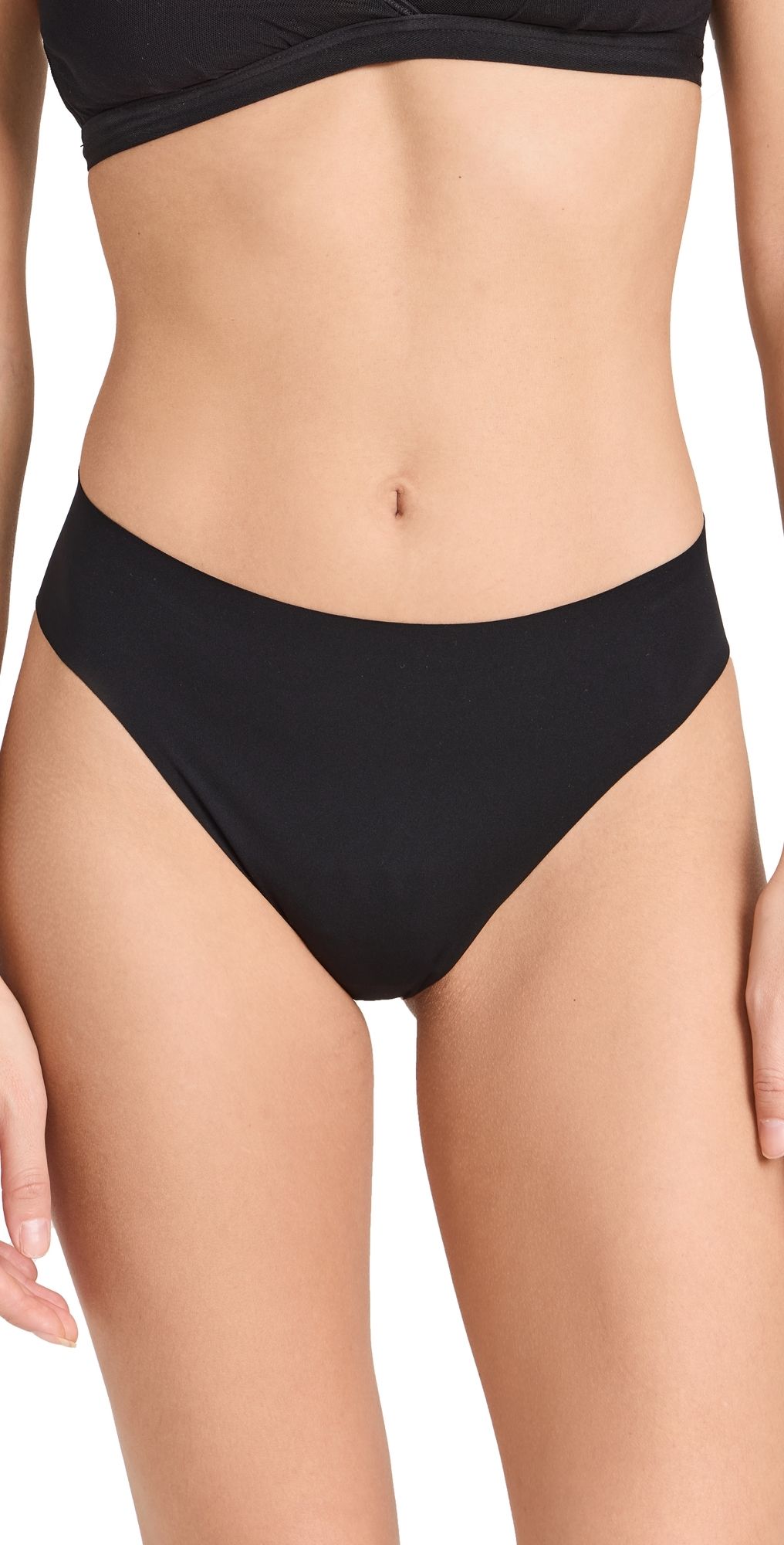 Cosabella High Rise Bikini Briefs Black S