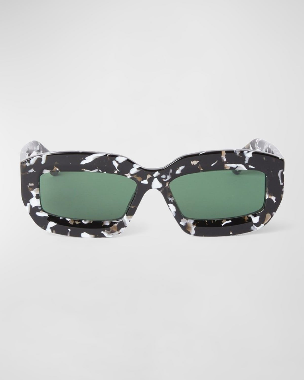 Charlotte Rectangle Acetate Sunglasses