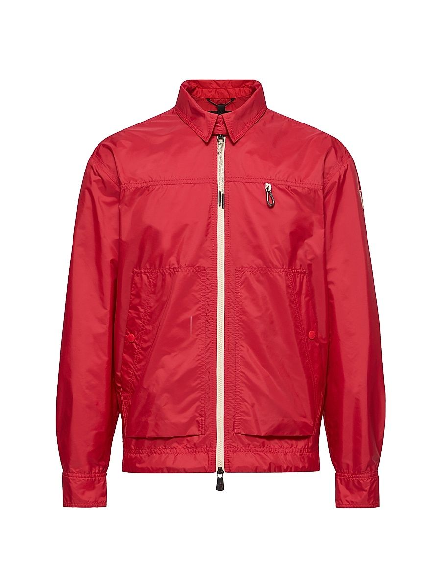 Men's Brive Packable Shacket - Red - Size Large