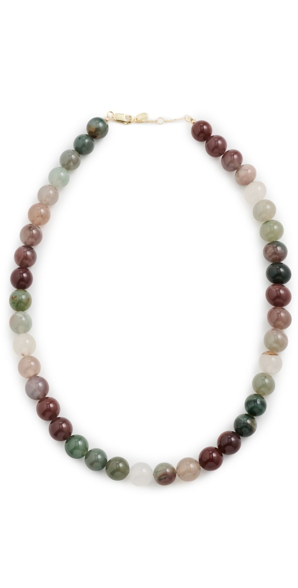 SHASHI James Agate Necklace Agate One Size