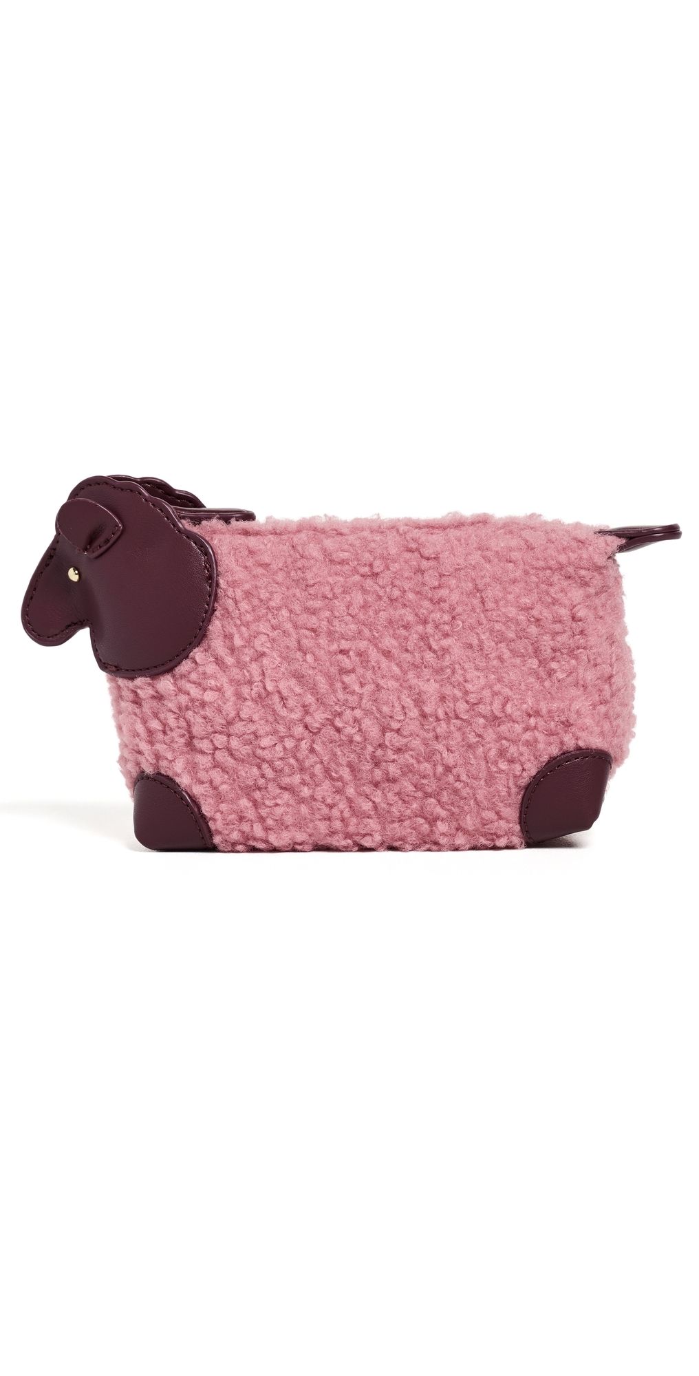 Stoney Clover Lane Sheep Pouch Pink Sherpa One Size