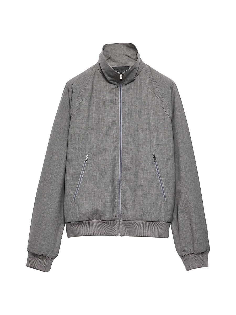 Men's Wool Jacket - Grey - Size 38