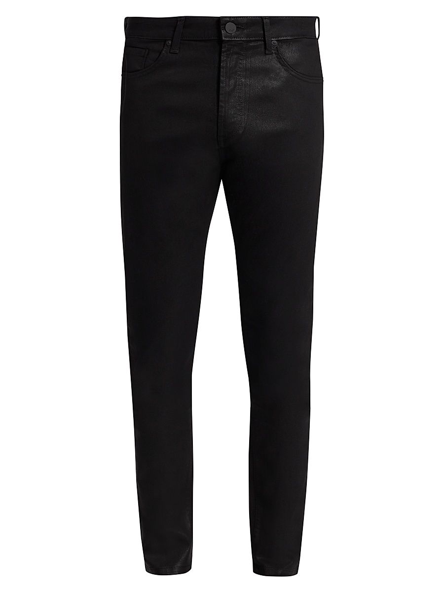 Men's Greyson Skinny Jeans - Coated Noir - Size 40