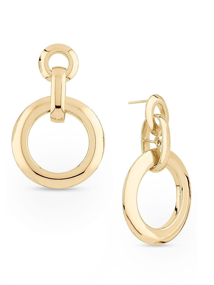 Women's 14K Yellow Gold Drop Earrings - Yellow Gold