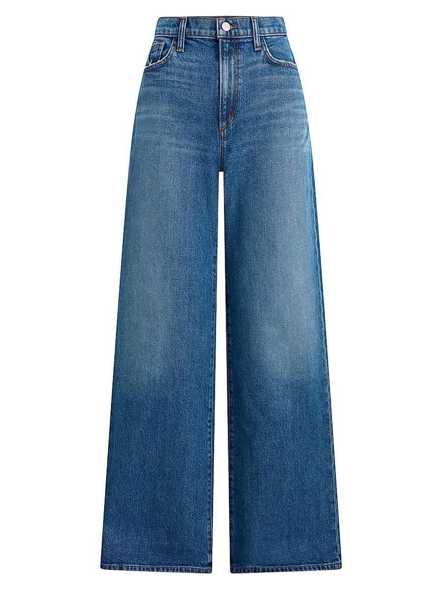 Women's The Mia High-Rise Wide-Leg Jeans - Zeal - Size 31