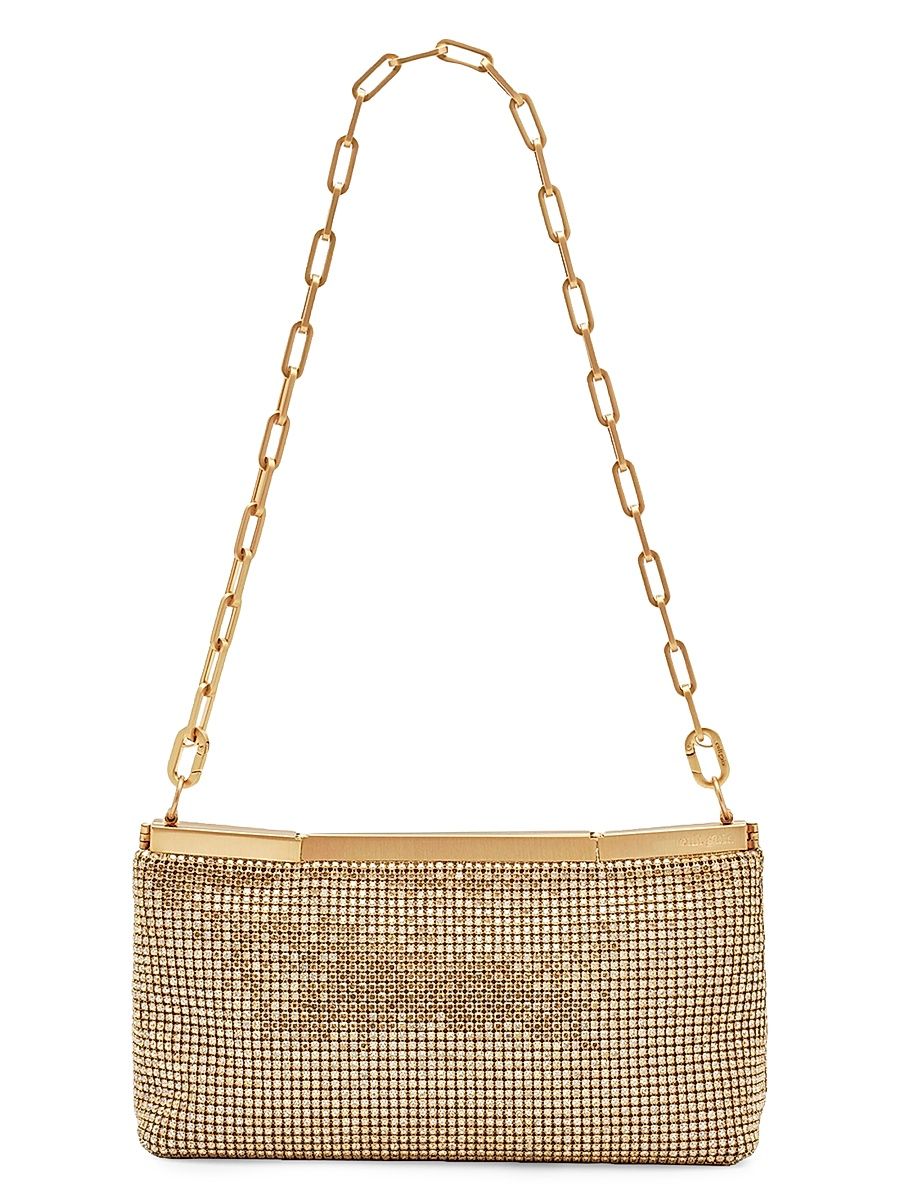 Women's Felice Glass-Crystal Clutch - Sand