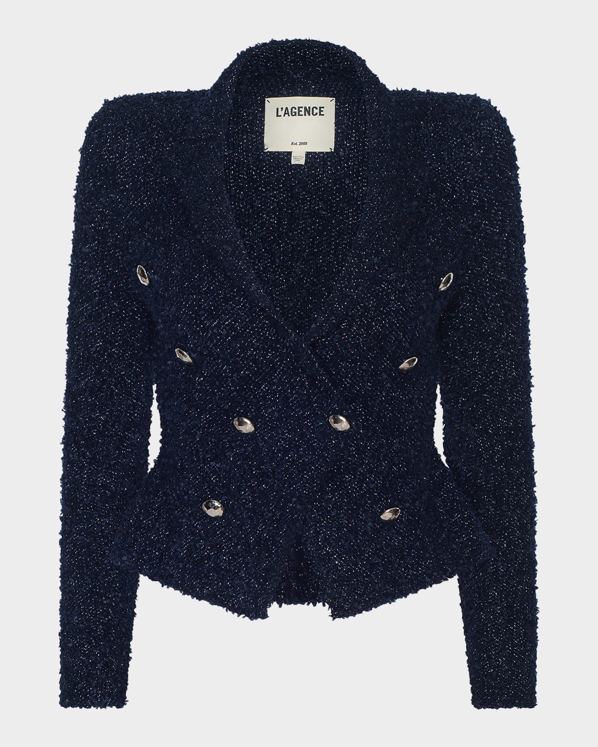 Bethany Tapered Knit Blazer