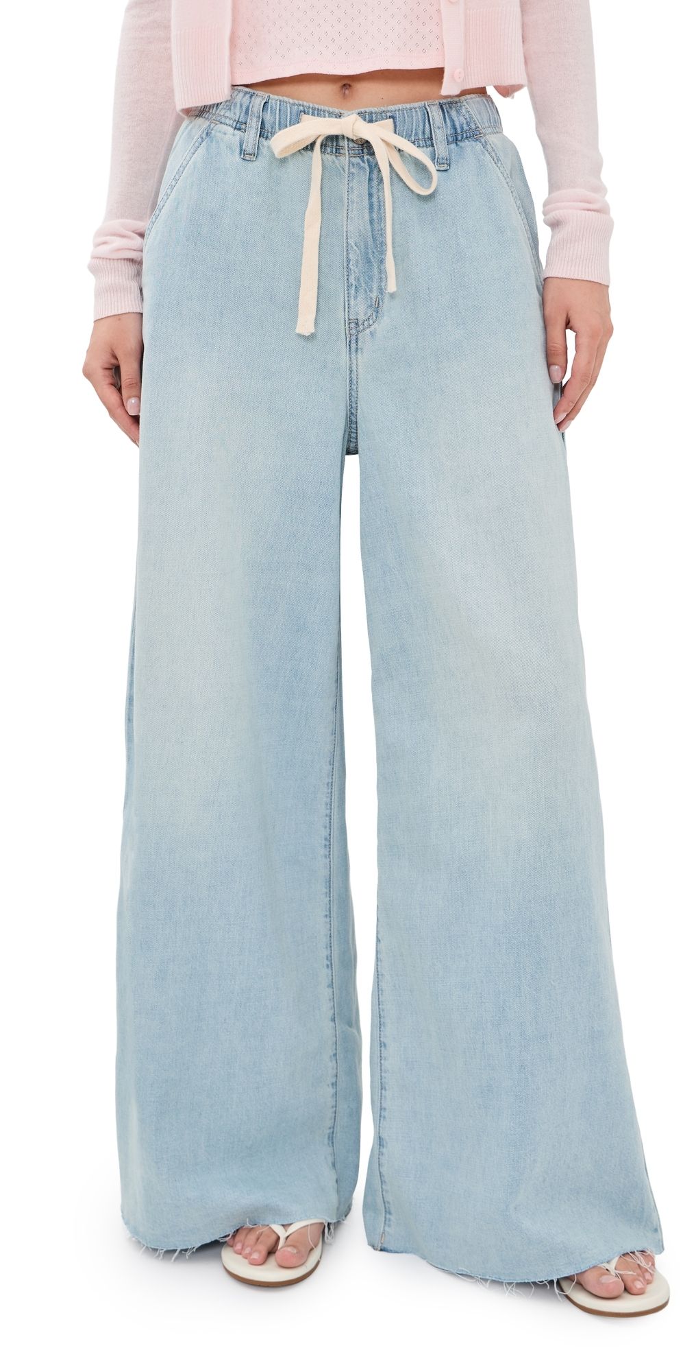DAZE Cabana Wide Leg Pull On Jeans CHARMED 29