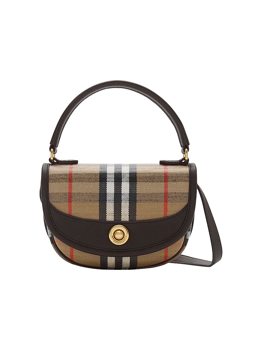 Women's Mini Highlands Check Top Handle Bag - Sand
