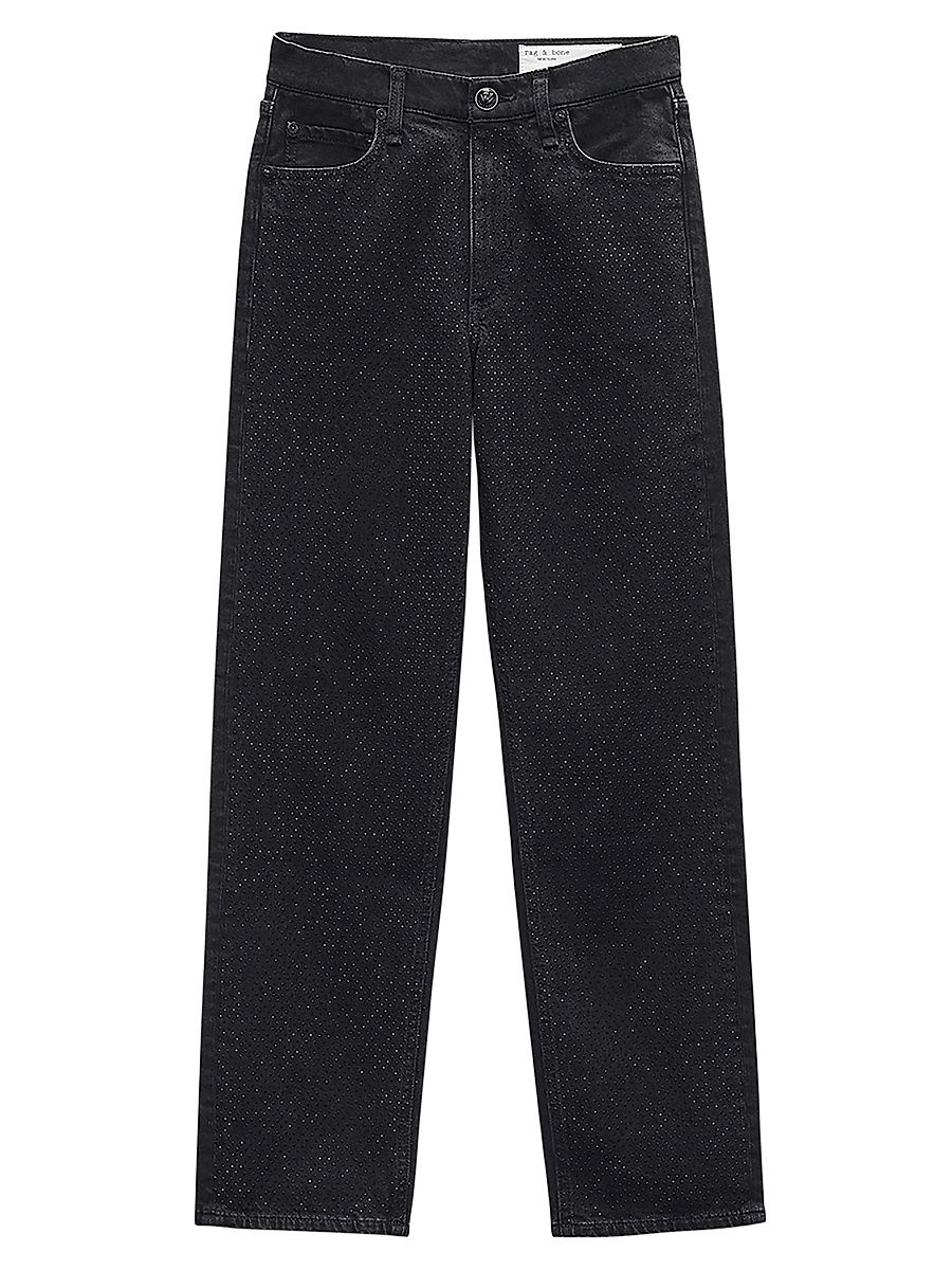 Women's Harlow Jewel Mid-Rise Ankle Jeans - Sirin Jewel - Size 26