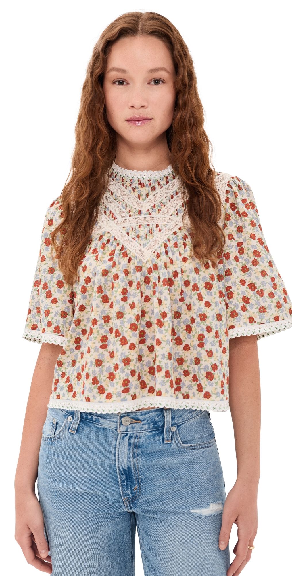 Sea Viera Print Blouse Multi M