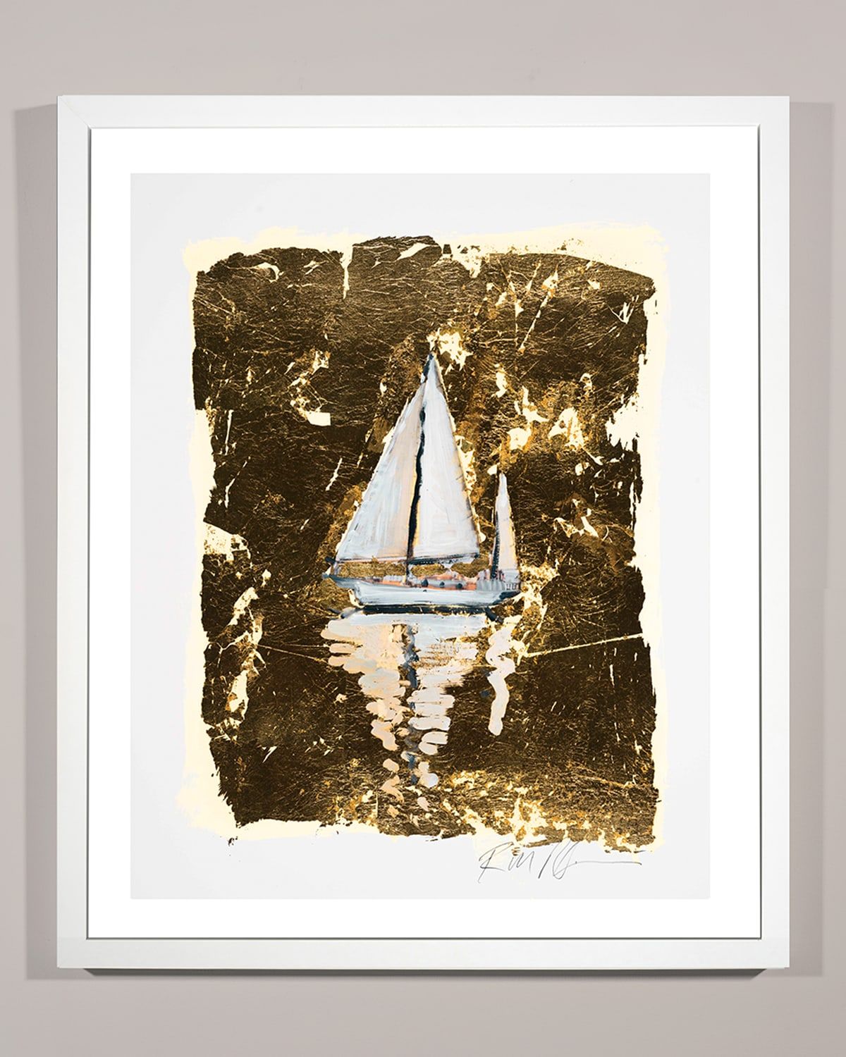 'Gold Coast Boat 4 & apos; Wall Art