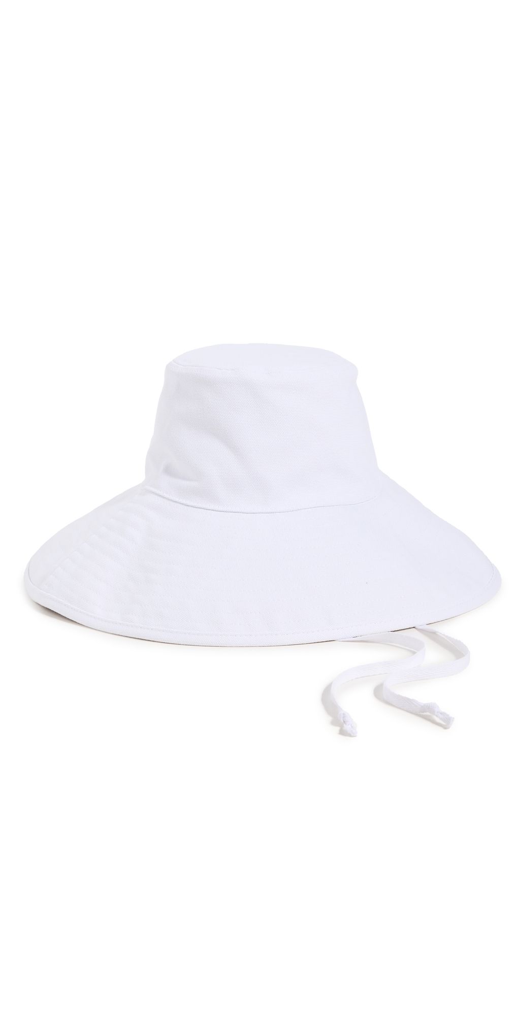 Hat Attack Livvy Canvas Sun Hat with Removable Twill Chinstrap Natural One Size