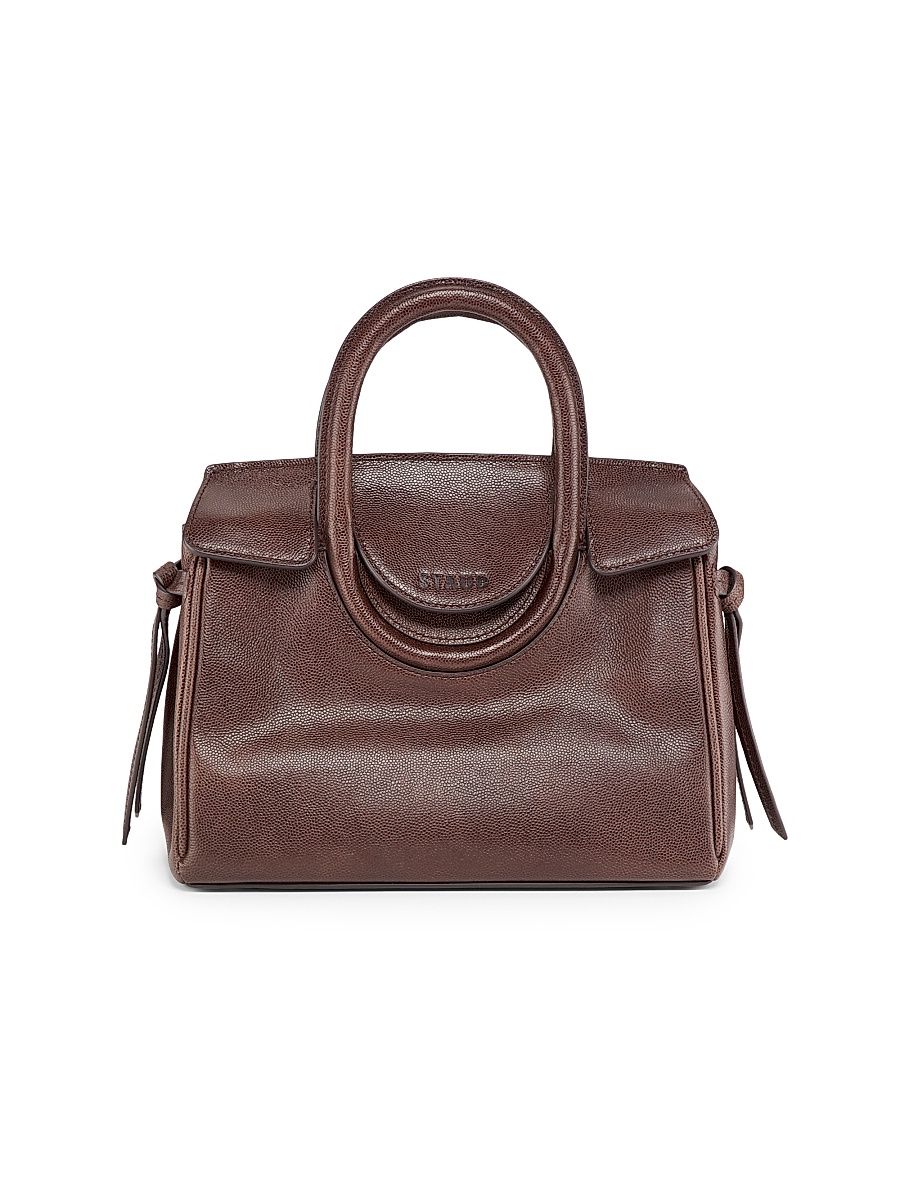 Women's Maude Mini Carryall Leather Bag - Espresso