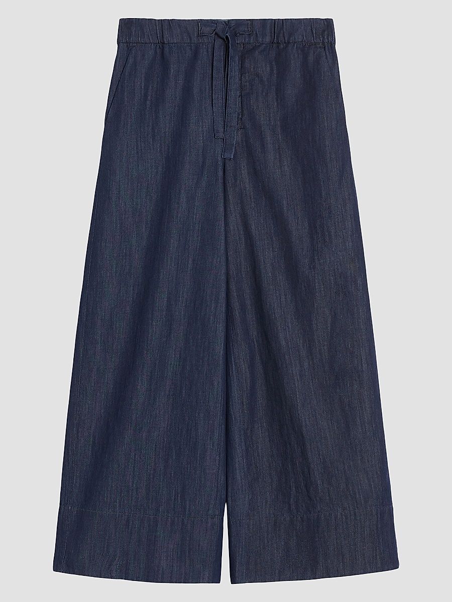 Women's Denim Joggers - Midnight Blue - Size 0
