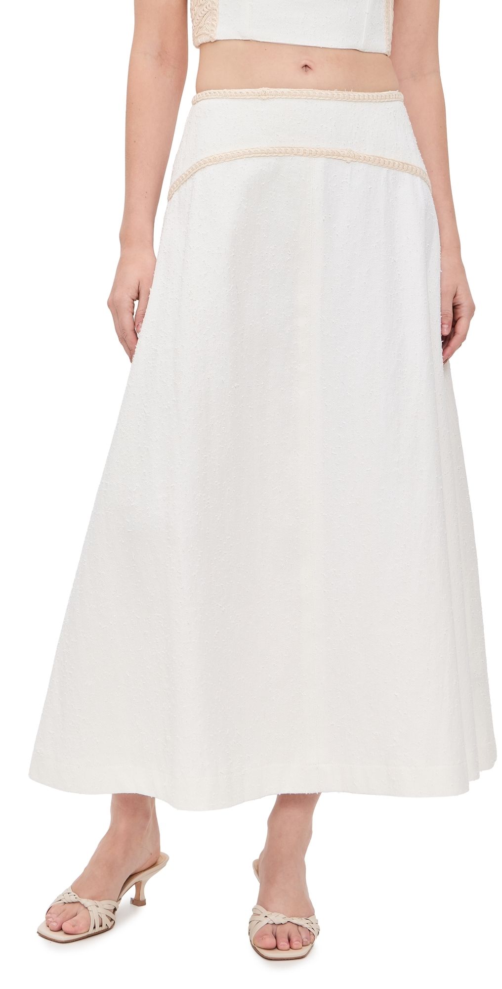 Sabina Musayev Lanni Skirt White M