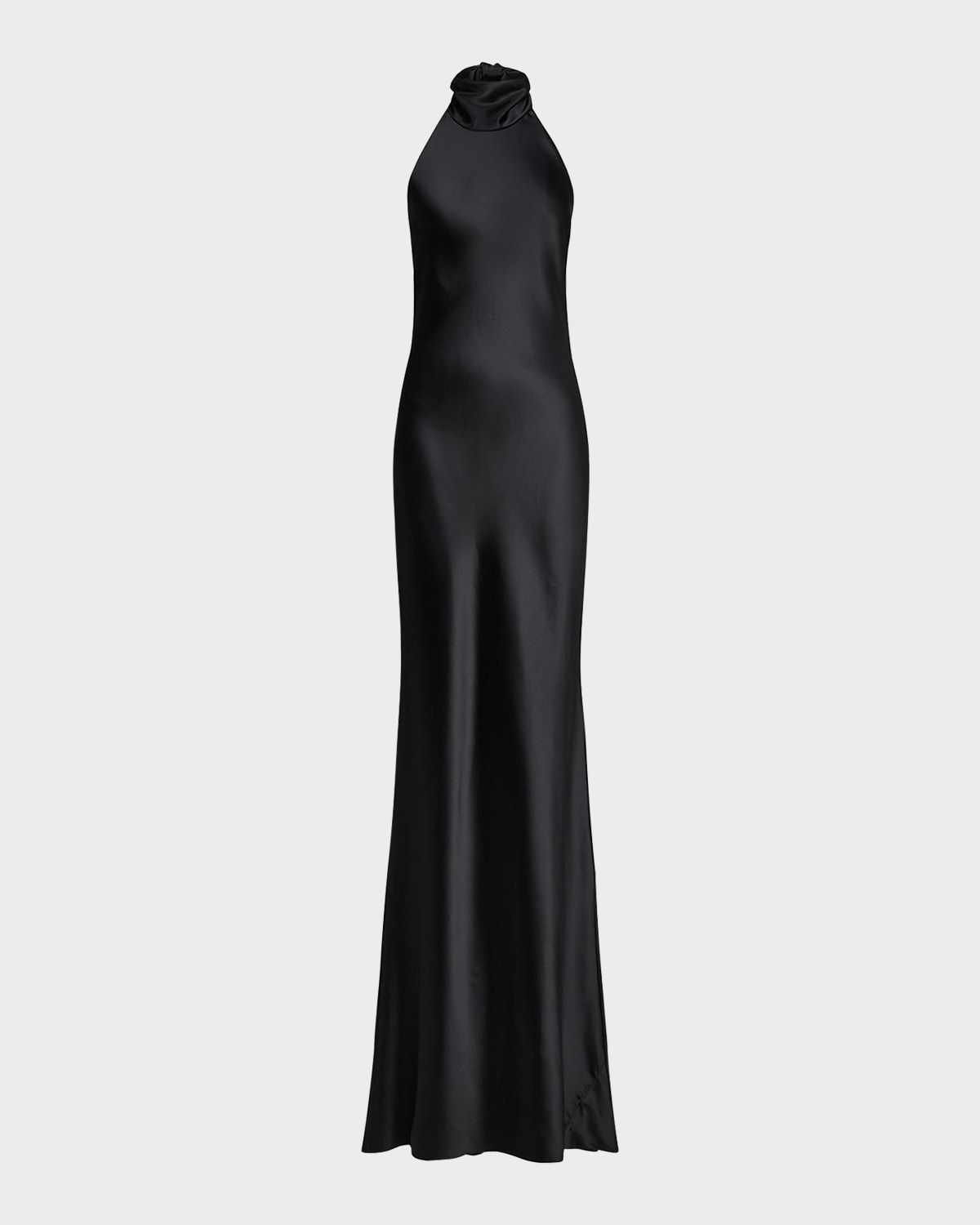 Chilton Stretch Satin Gown