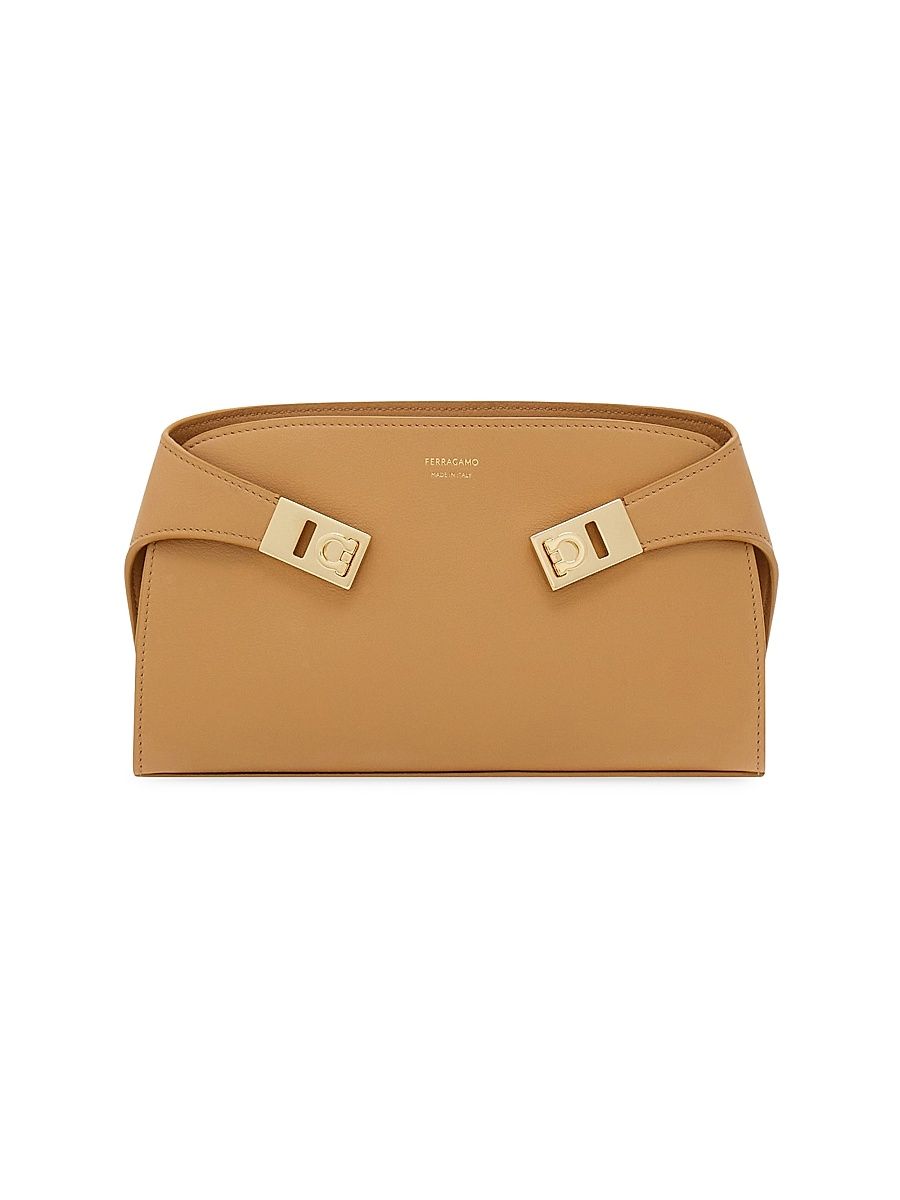 Women's Mini Hug Crossbody Bag - Light Camel
