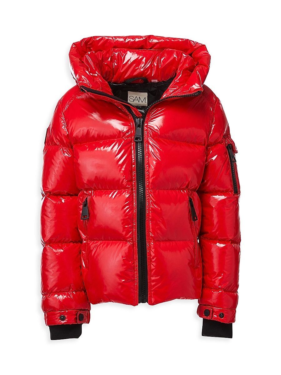 Little Boy's & Boy's Parker Down Puffer Jacket - Matte Military - Size 12