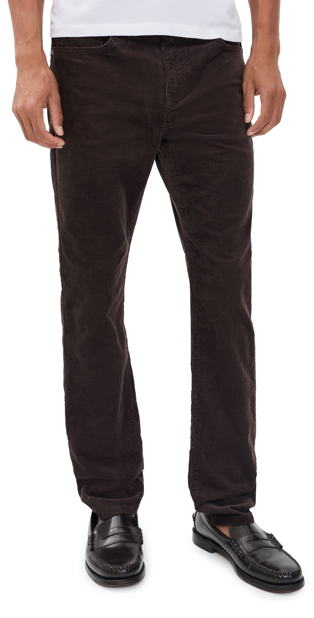 Joe's Jeans The Brixton Slim Straight Corduroy 32 Pants Mulch 36