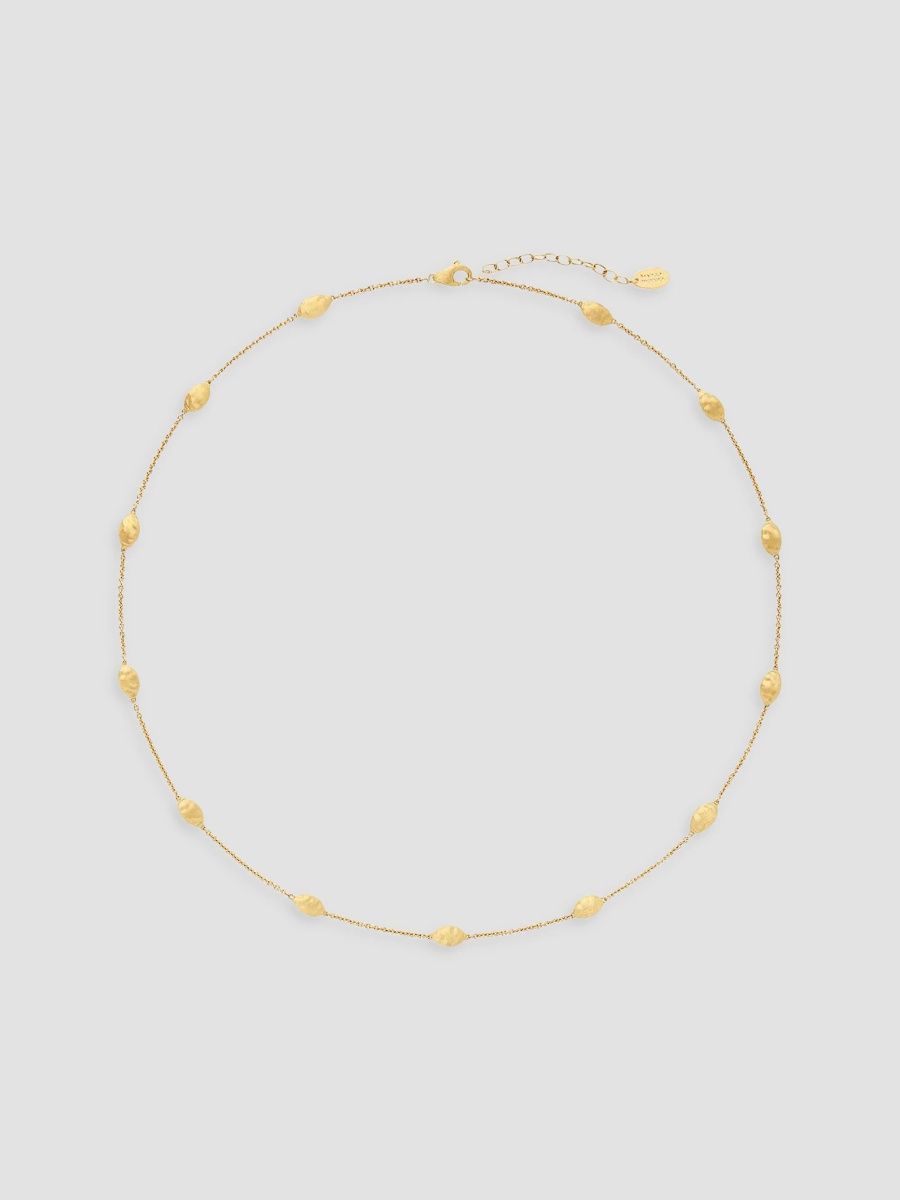 Marco Bicego Women's Siviglia 18K Yellow Gold Small Bean Station Necklace - Yellow Gold