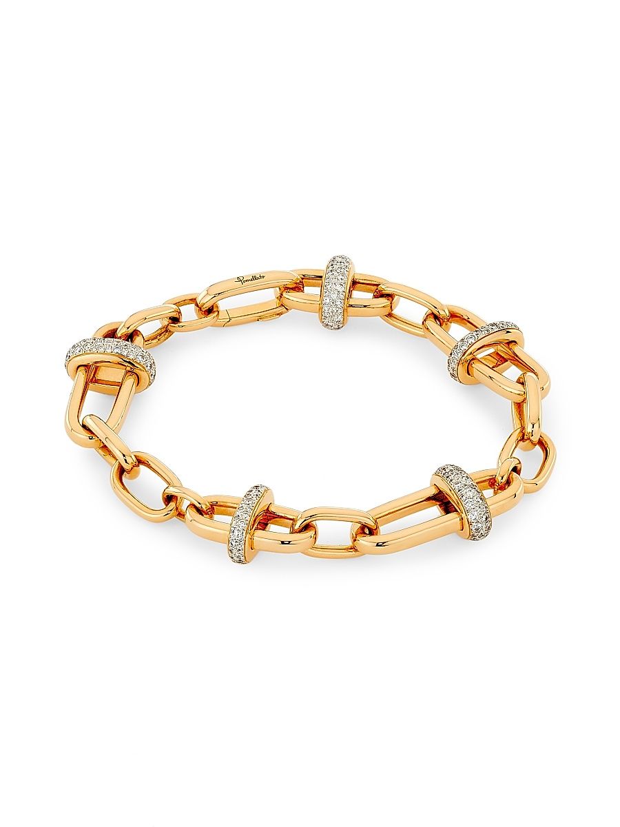Women's Iconica 18K Rose Gold & 2.23 TCW Diamond Bracelet - Rose Gold