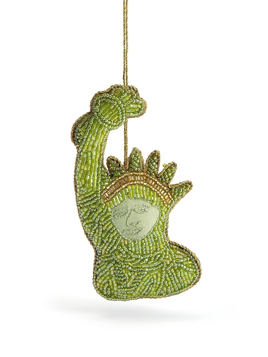 Statue Of Liberty Beaded Ornament
