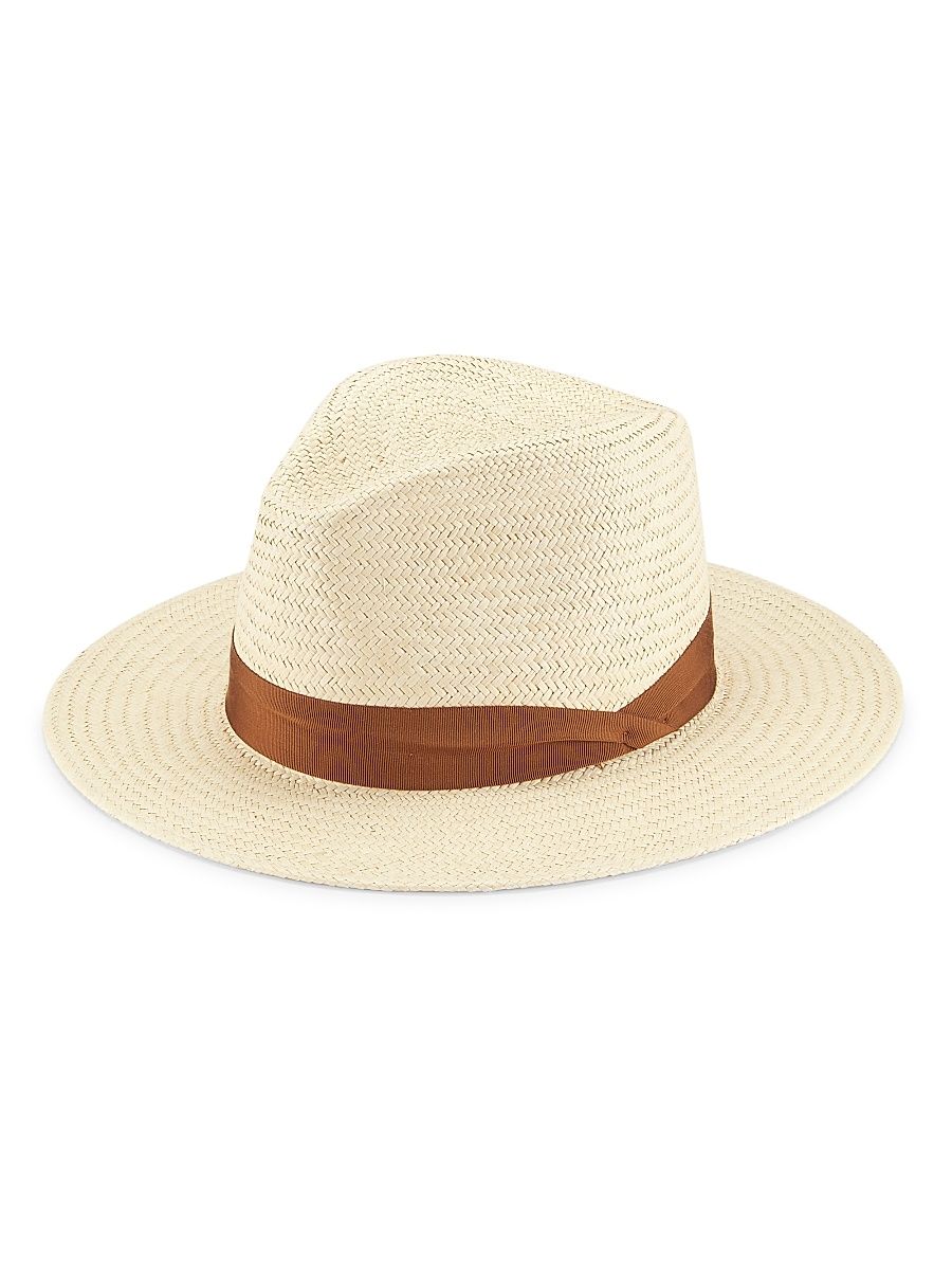 Women's Panama Straw Hat - Natural - Size Medium