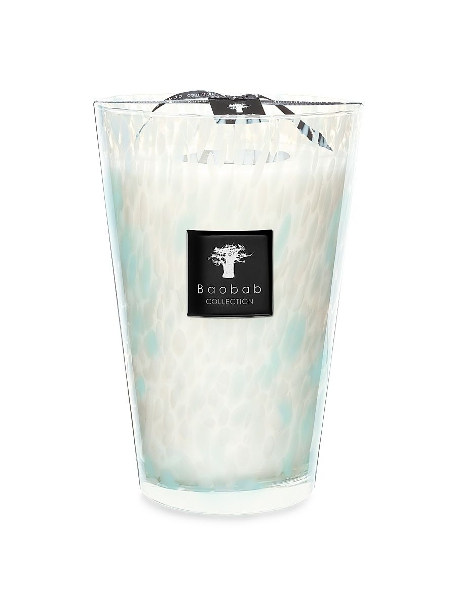 Pearls Max35 Sapphire Candle - Size XL