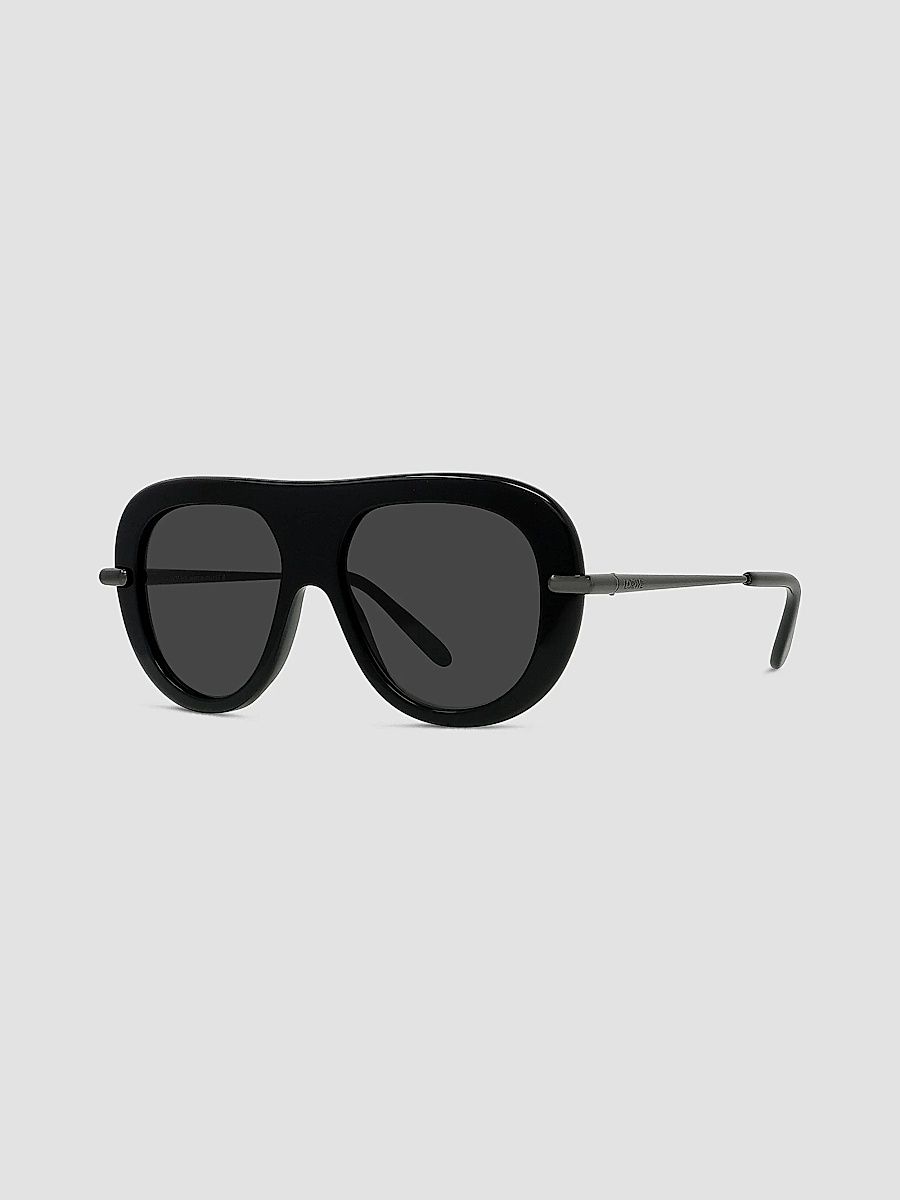 LOEWE Women's Slim 52MM Pilot Sunglasses - Black