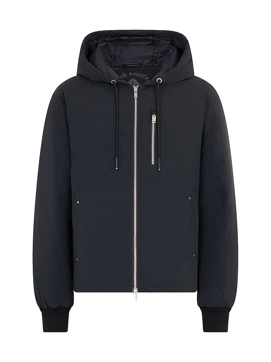 Men's Lightweight Northdale Down Hooded Jacket - Black - Size XL