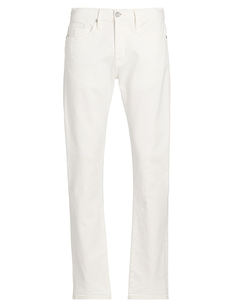 Men's L'Homme Slim Jeans - Whisper White - Size 36