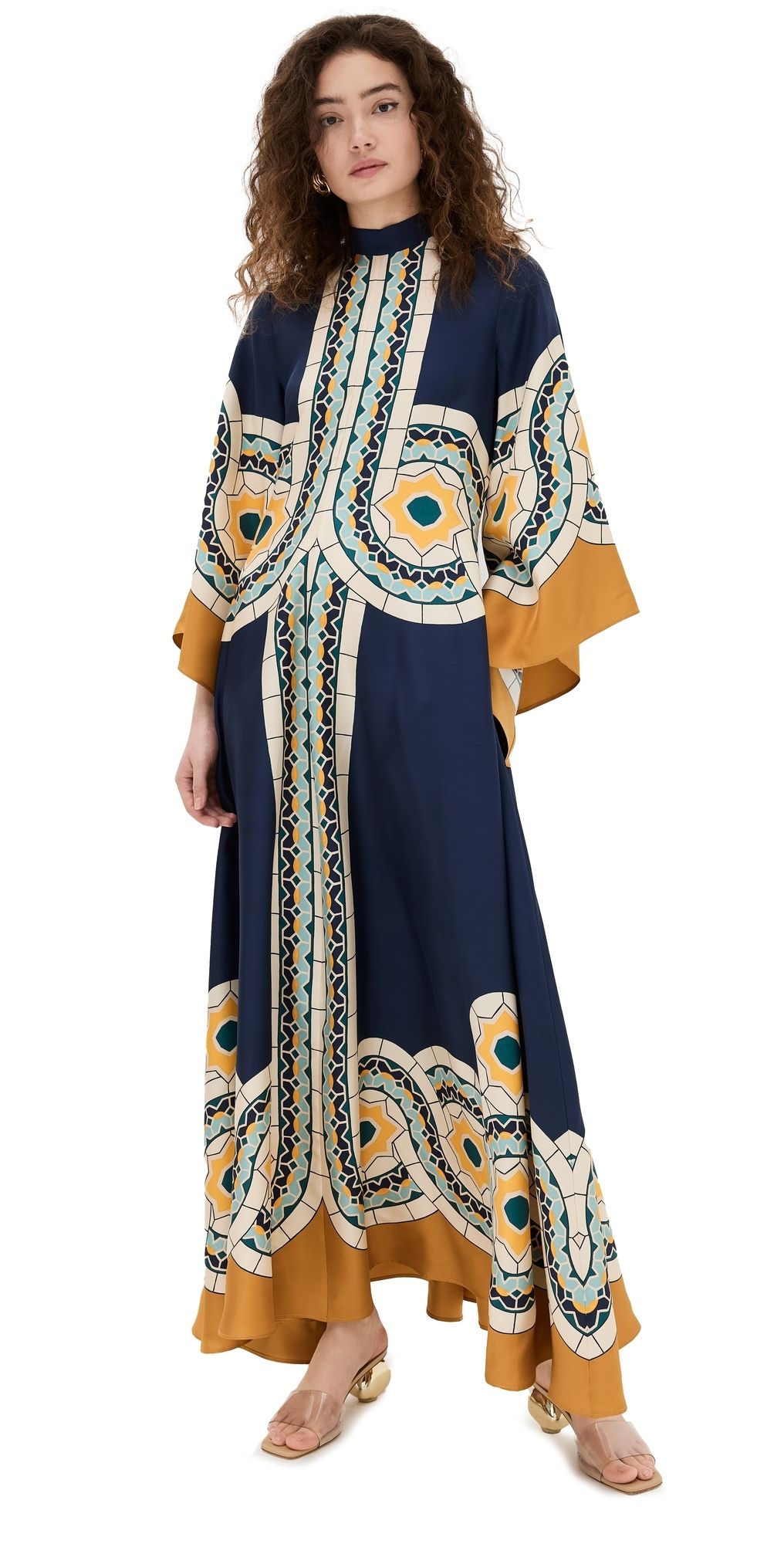 La DoubleJ Magnifico Silk Dress Mudejar Placée S