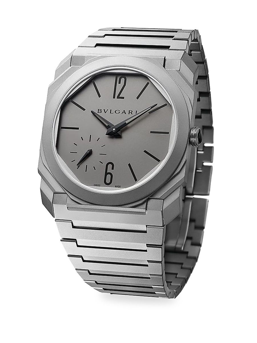 Octo Finissimo Titanium Bracelet Watch