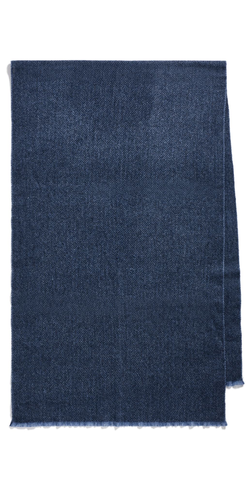 Vince Cashmere Herringbone Scarf Late Evening/Coastal One Size