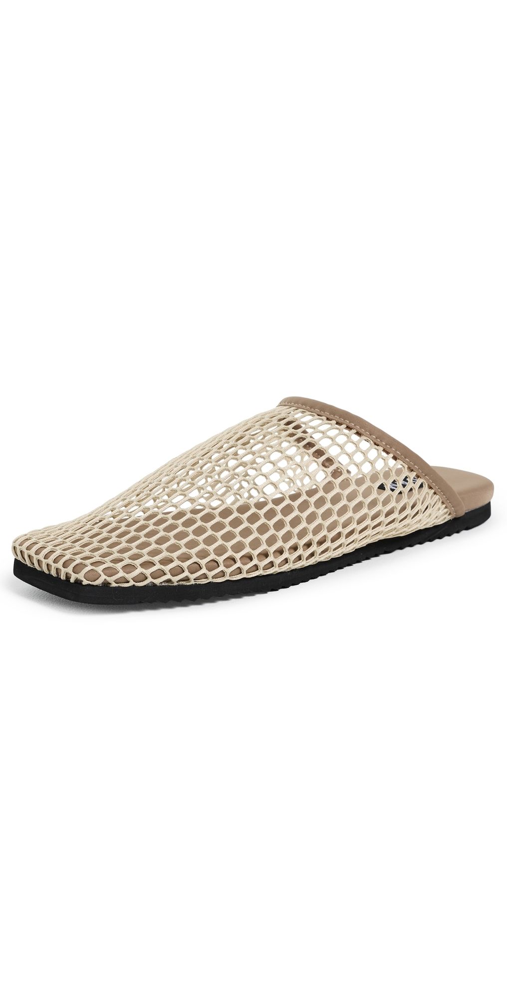 ROAM Mesh Baboosh Mules Cream 9