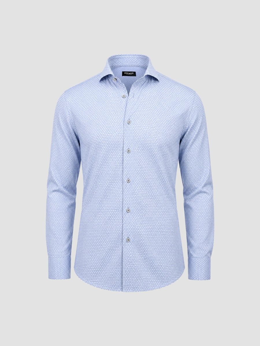 Maceoo Men's Einstein Stretch Shirt - White - Size XXXL
