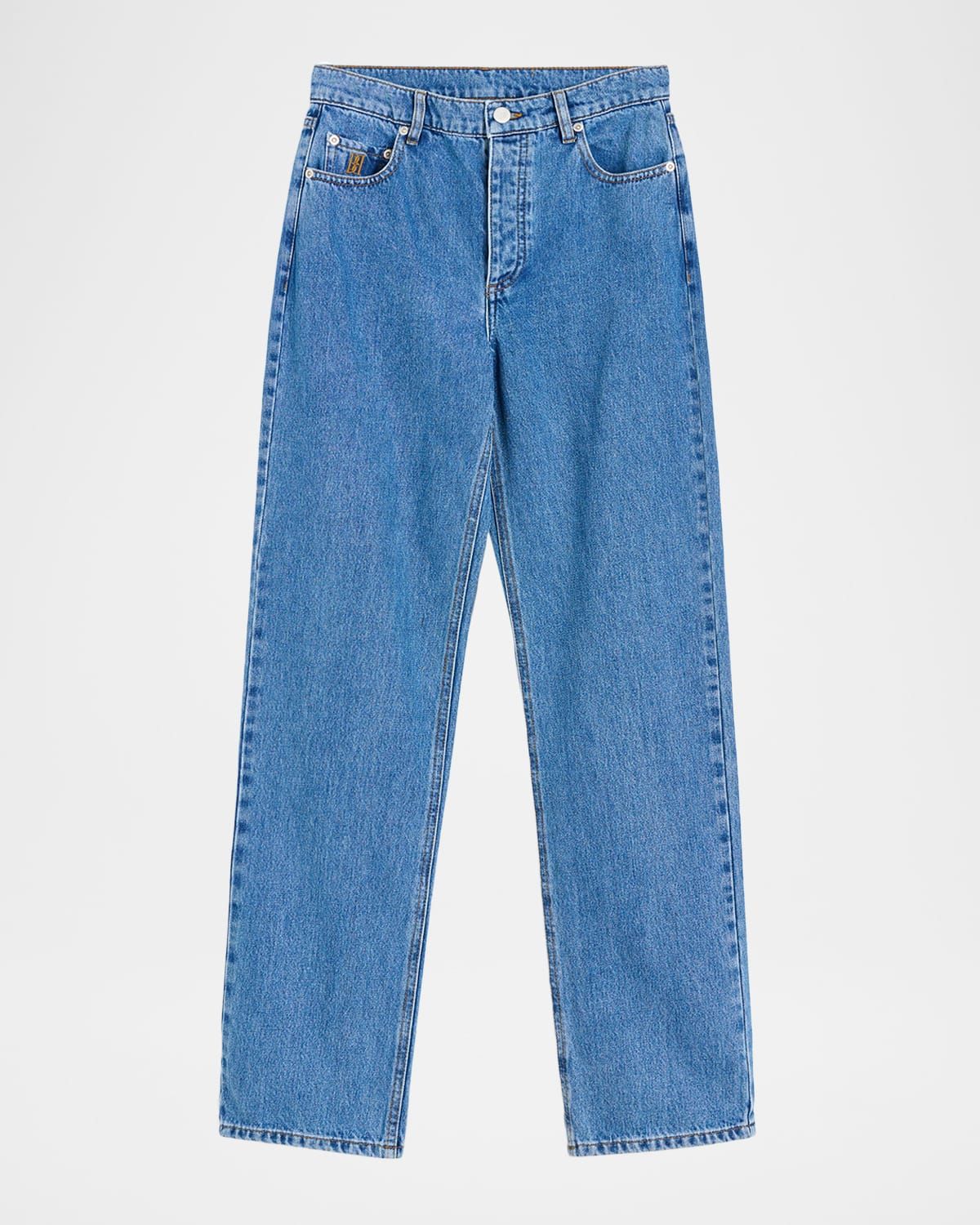 Chicago High-Rise Organic Cotton Denim Jeans