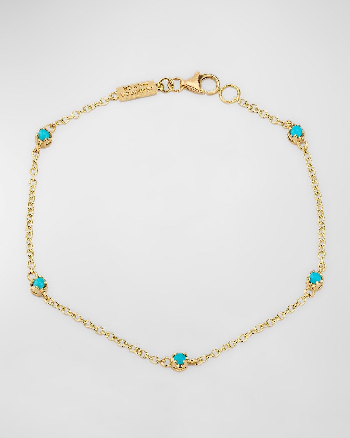 5 Illusion-Set Turquoise Bracelet
