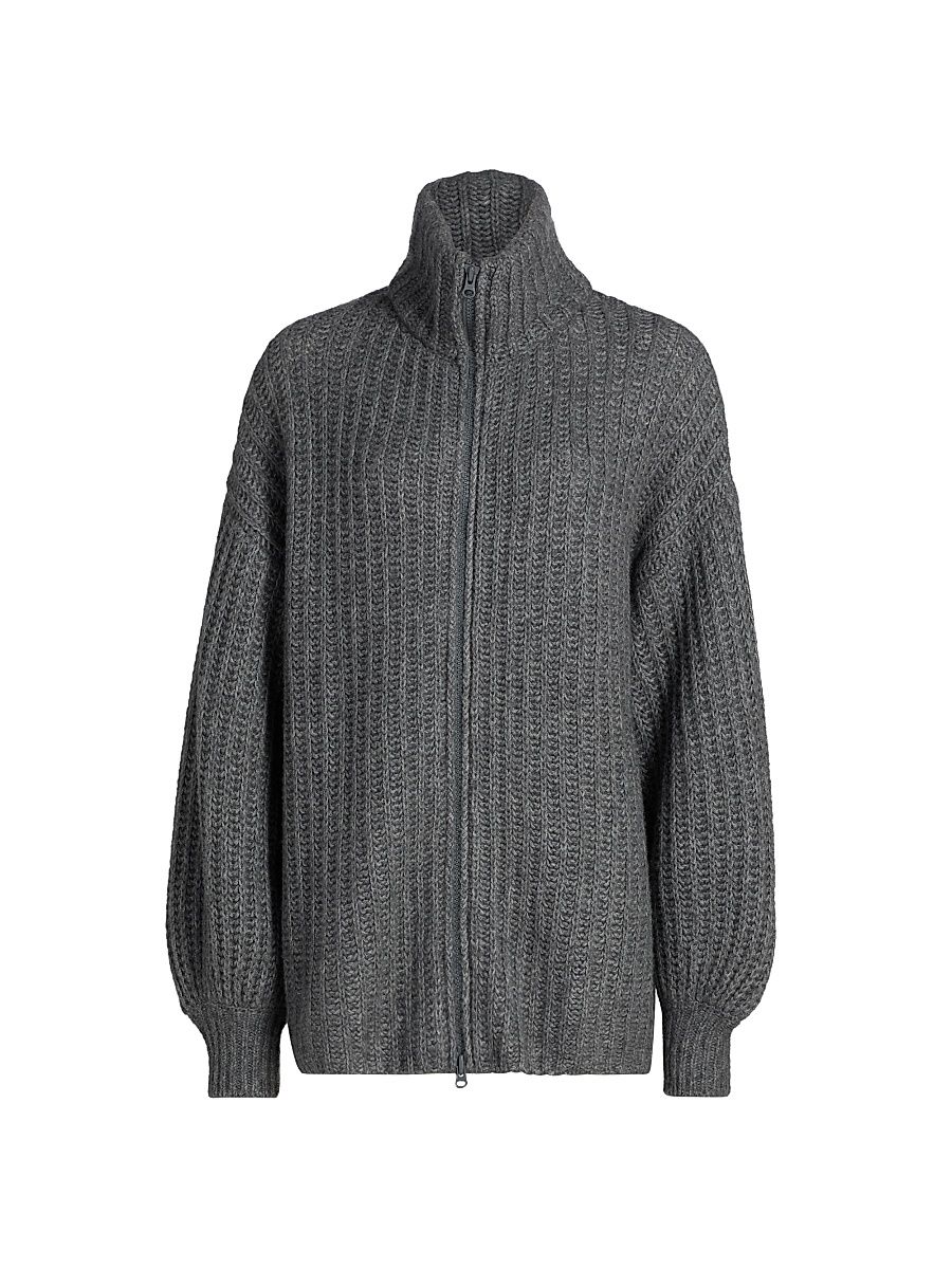 Women's Marly Cardigan Jacket - Stormy Grey - Size Medium