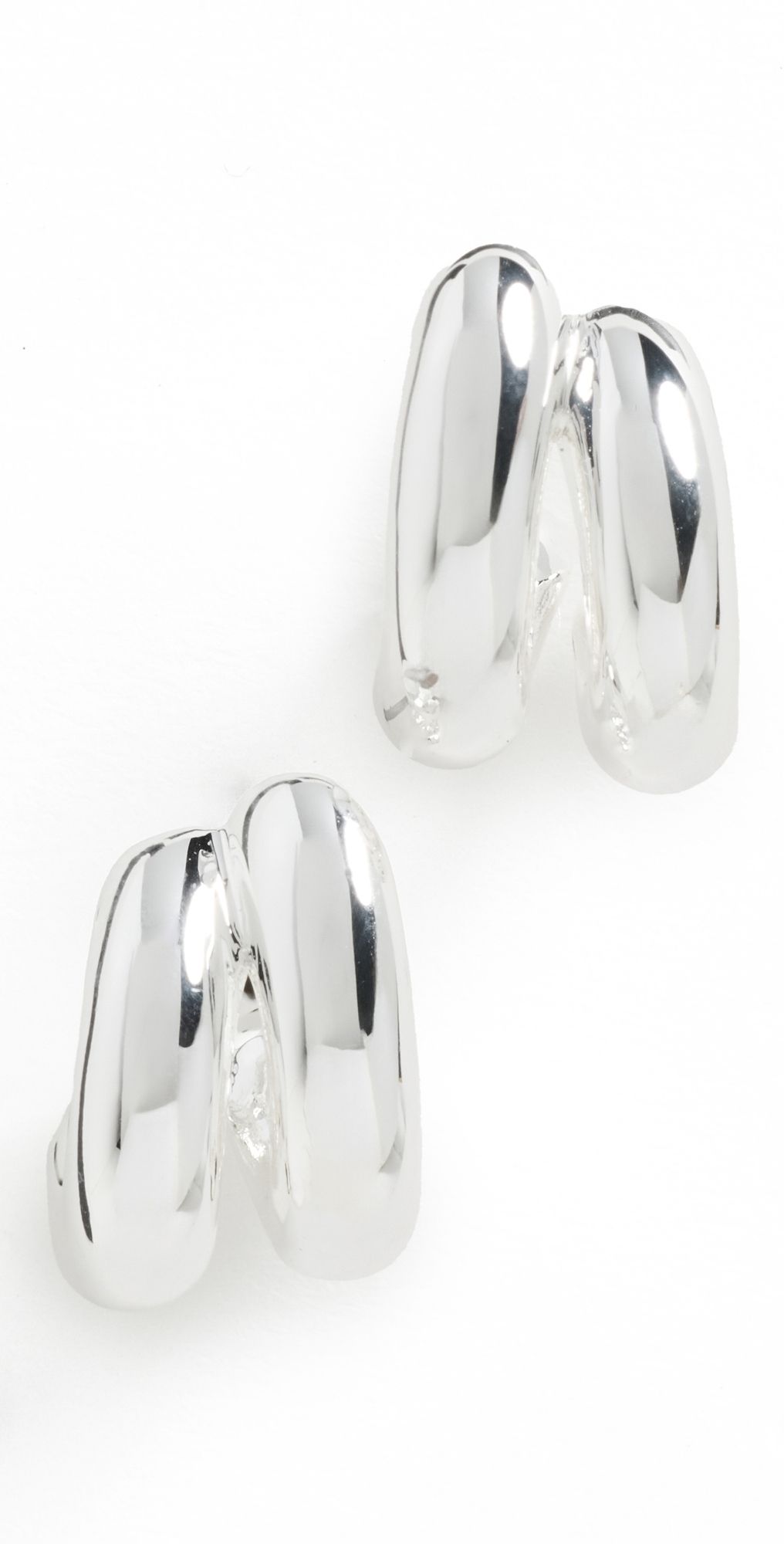 JENNY BIRD Mini Florence Earrings Silver One Size