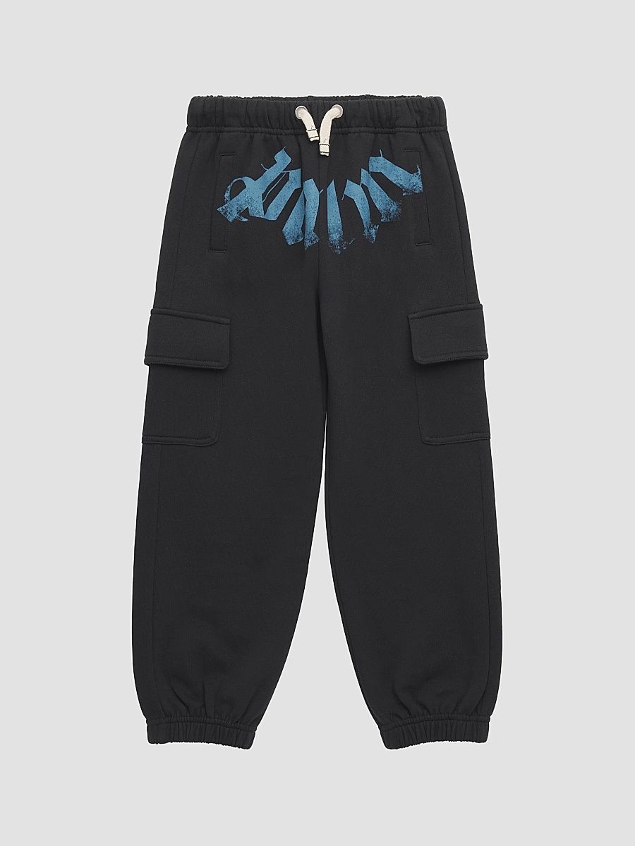 Palm Angels Boy's Little Boy's & Boy's Logo Jogger Sweatpants - Black - Size 12