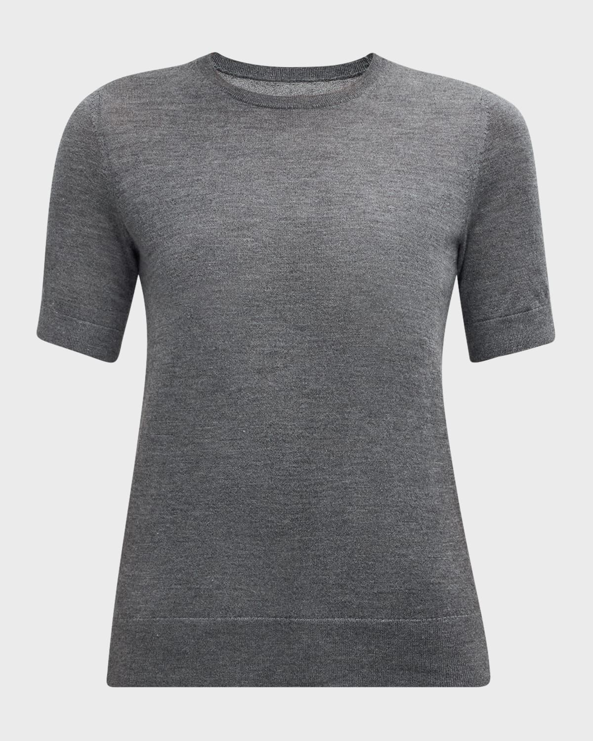 Superfine Cashmere Crop Sweater