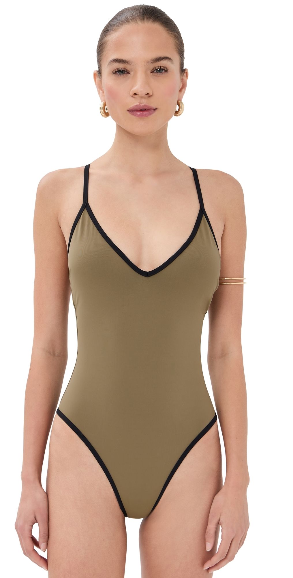 STAUD Skya One Piece Thyme/Black XS