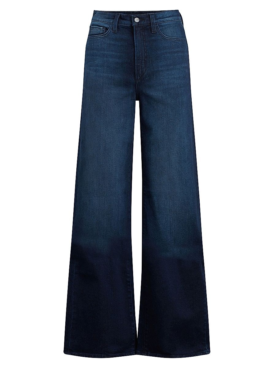 Women's The Mia High-Rise Stretch Wide-Leg Jeans - Cinema - Size 31